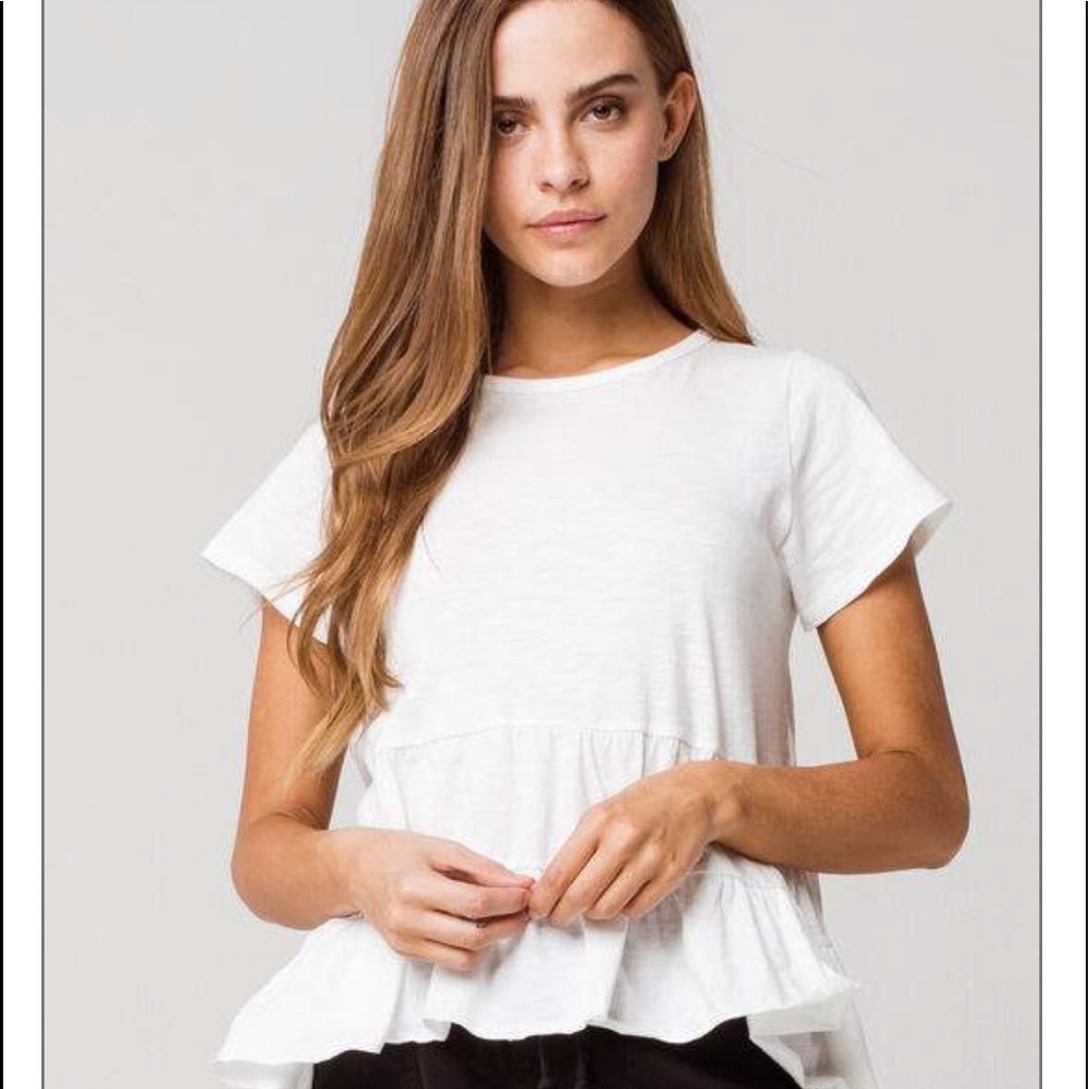 Tilly White Casual Top